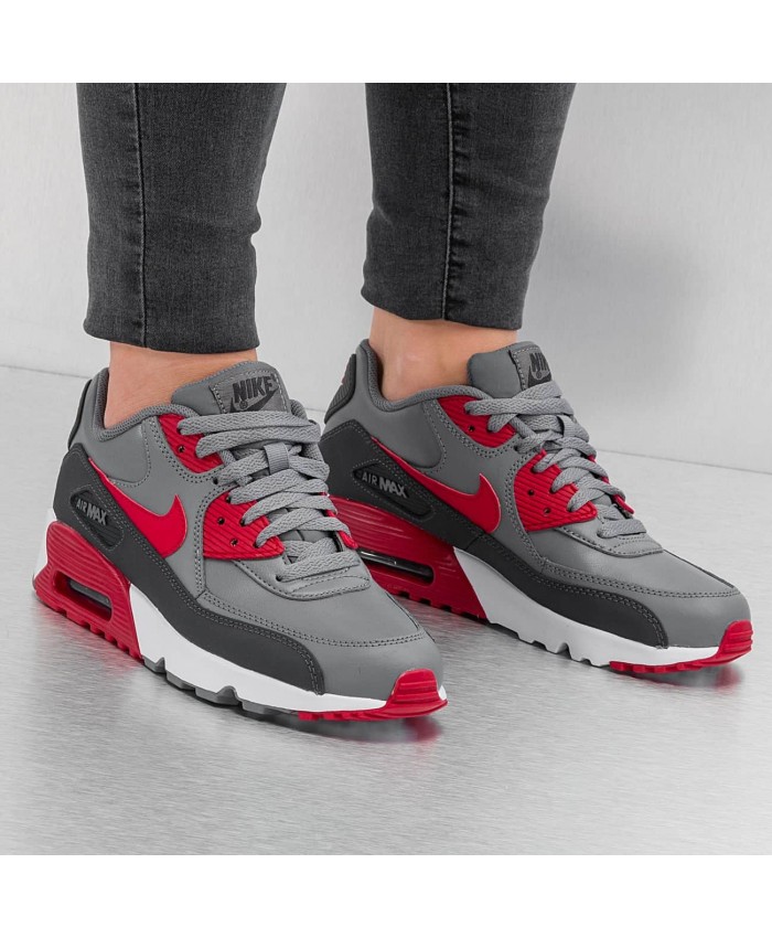 air max 90 leather gris