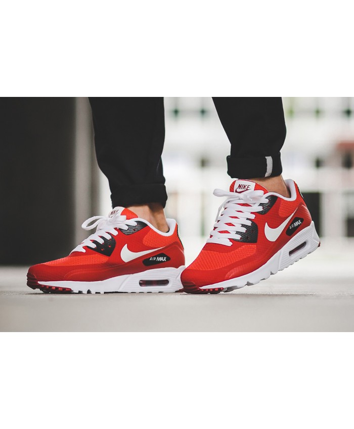 Homme Nike Air Max 90 Ultra Essential Rouge Noir