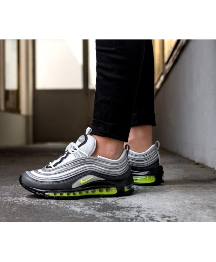 Nike Air Max 97 Femme Gris Noir Vert