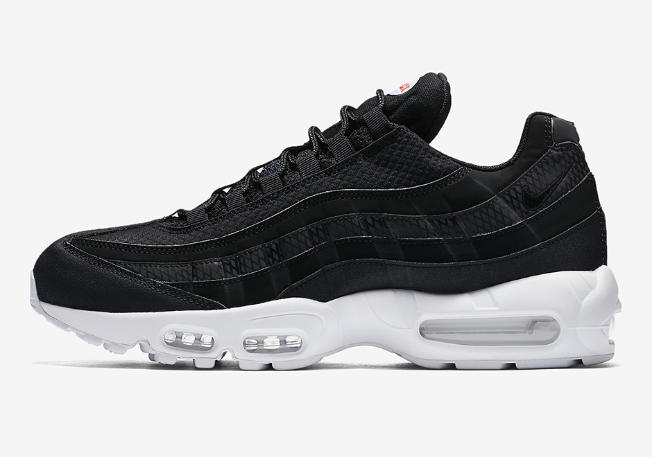 air max 95 blanche et noir femme