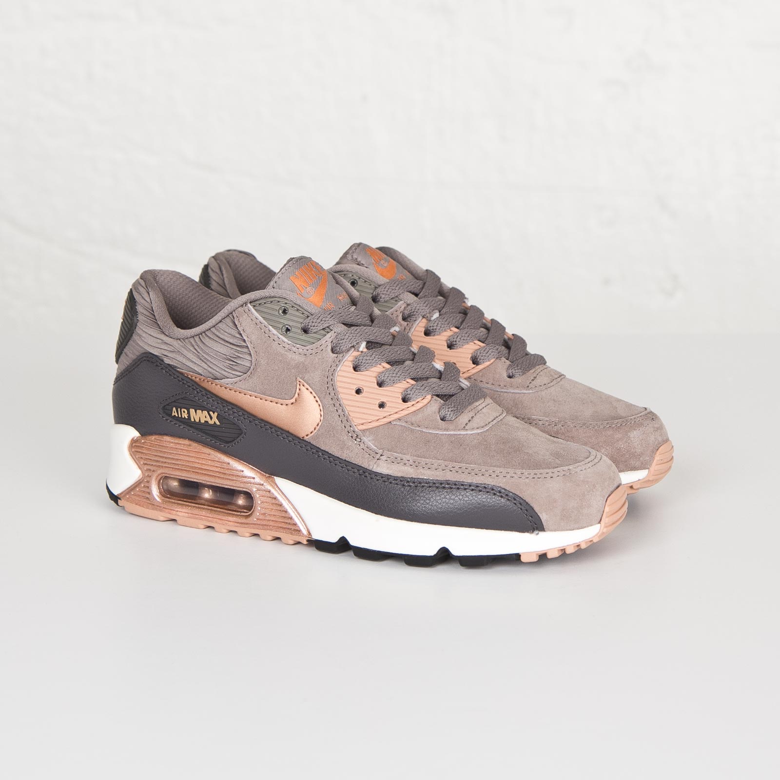 Nike Women's Air Max 90 SE White/Racer Blue-Flash Crimson - CT1039-100