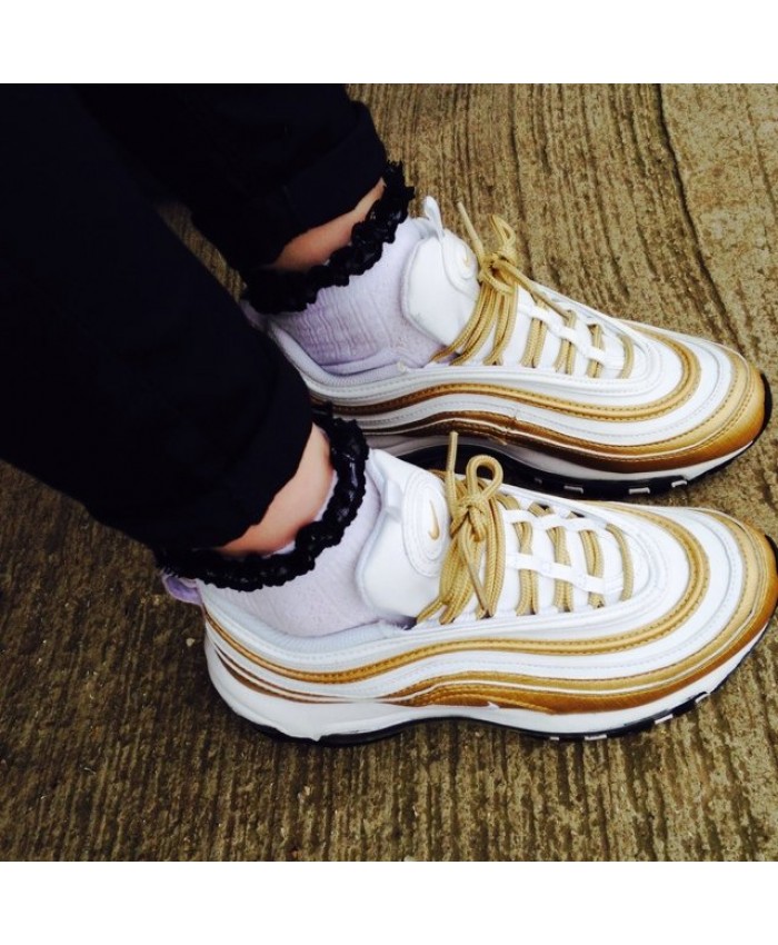 nike air max 97 gold femme